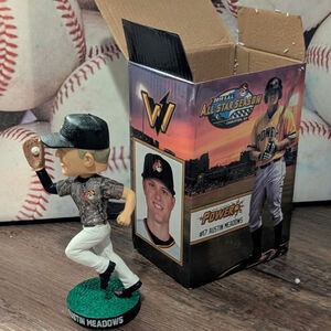 Austin Meadows WV Power Camo Bobblehead #17 West Virginia Minor League SGA
